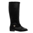 Bota Cano Longo Infantil Menina Molekinha 2167.136 Preto Bota Cano Longo Infantil Menina Molekinha 2167.136 Preto
