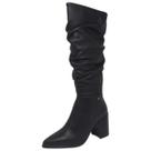 Bota Cano Longo Slouch Elegante Feminina Bottero - Preto