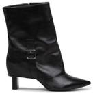 Bota Cano Médio Couro Giulia Domna 593007