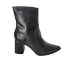 Bota cano médio di vitrini couro