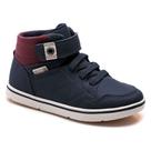 Bota Cano Médio Infantil Klin Flyer Marinho Vinho 117.166