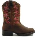 Bota Capelli Country Infantil Cano Médio Couro Bota Capelli Country Infantil Cano Médio Couro