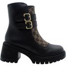 Bota Carmim Noah Preto Café Feminina