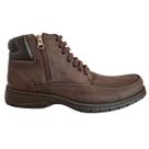 Bota Casual Anatomic Gel super confortável Couro 7965