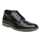 Bota Casual Cano Curto De Amarrar Linha 45 Sola Bicolor Confort Bota Casual Cano Curto De Amarrar Linha 45 Sola Bicolor Confort