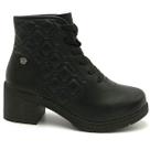 Bota Casual Coturno Pink Cats Infantil V4102 Preto Bota Casual Coturno Pink Cats Infantil V4102 Preto