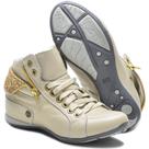 Bota Casual Feminina Bmbrasil 214/02 Creme Bota Casual Feminina Bmbrasil 214/02 Creme