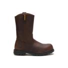 Bota CAT Revolver Pull-On Biqueira de Aço Marrom Escuro 7 EUA Bota CAT Revolver Pull-On Biqueira de Aço Marrom Escuro 7 EUA
