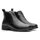 Bota Chelsea Feminina Couro Botina Casual Conforto