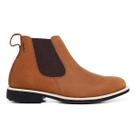 Bota Chelsea Masculina Clássica Em Couro Legítimo Premium