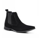 Bota chelsea masculina classica preta