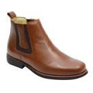 Bota Chelsea Masculina Couro Conforto Dia a Dia Leve Macia