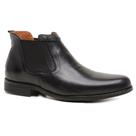 Bota Chelsea Masculina em Couro Legítimo + Elástico Lateral para Ajuste + Palmilha Espumada 40020