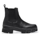 Bota Chelseal Coturno Feminina Confortavel Botina Moderna Blogueira Macia Leve Estilosa