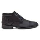 Bota Cheroke Coturno Masculino Social Classico Couro Legitimo Confortavel cor Preto