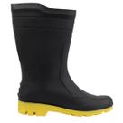 Bota chuva impermeavel(par)grandene masc. n.40 sola amarelo