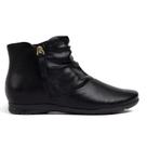 Bota Comfortflex 2491302 Cano Curto Salto Baixo Anabela Leve Bota Comfortflex 2491302 Cano Curto Salto Baixo Anabela Leve