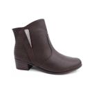 Bota Comfortflex Cano Baixo 23-86302 Marrom Cafe