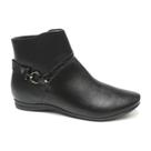 Bota comfortflex cano curto feminina 2591303