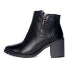 Bota Comfortflex Cano Curto Ziper Lateral Bota Comfortflex Cano Curto Ziper Lateral