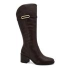 Bota Comfortflex Cano Longo - Feminino - Marrom - 38 Bota Comfortflex Cano Longo - Feminino - Marrom - 38