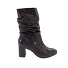 Bota Comfortflex Cano Médio - Feminina - Marrom - 35