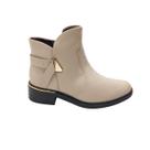 Bota Comfortflex Em Couro Tecnologia de Conforto
