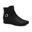 Bota Comfortflex Feminina Cano curto Salto Baixo 2491304