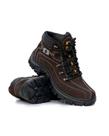 Bota coturno adventure masculina em couro