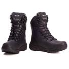 Bota Coturno Apache Couro Militar Confortável Macio Leve