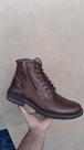 Bota Coturno Belloboy em couro Ossil Tabaco/Camurca Café Ref.: 4204CR