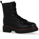 Bota Coturno Bottero 350921_3 em Couro Feminino Preto