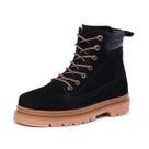 Bota Coturno Cano Alto Masculina Trilha Trabalho Resistente Preto