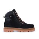 Bota Coturno Cano Alto Masculina Trilha Trabalho Zíper Preto