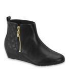 Bota Coturno Cano Curto Feminina Conforto Modare 7076.102 - Preto - 36
