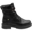Bota Coturno Cano Médio Mooncity Tratorada Feminina