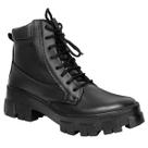 Bota Coturno Casual Feminina Tratorada