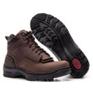 Bota Coturno Classico de Couro Texas Gold com Franja Removível Café Bota Coturno Classico de Couro Texas Gold com Franja Removível Café