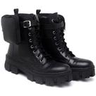 Bota Coturno Com Bolsinha Bag Blogueira Tratorada Estilosa Moda Feminina Own Concept