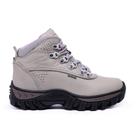 Bota Coturno Couro Aventura Masculino Confortável Resistente