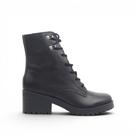 Bota Coturno Couro