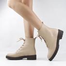 Bota Coturno Couro