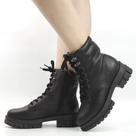 Bota Coturno Couro