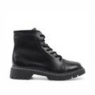Bota Coturno Couro