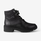 Bota Coturno Dakota Feminina em Couro Preto
