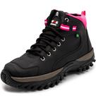 Bota Coturno De Segurança Feminino Cano Curto Super Conforto