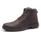 Bota Coturno Ec Shoes Cano Curto Com Solado de Borracha