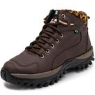 Bota Coturno Ec Shoes com Cadarço Detalhe Traseiro e Sola Borracha Tratorada