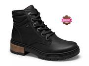Bota Coturno Em Couro Dakota G9781 Feminino