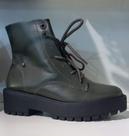 Bota Coturno em couro Feminina Tratorada Ramarim 019734 Bota Coturno em couro Feminina Tratorada Ramarim 019734